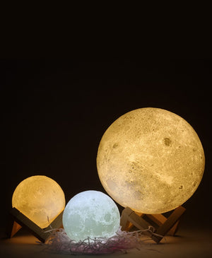 3D Moon Nightlight Lamp