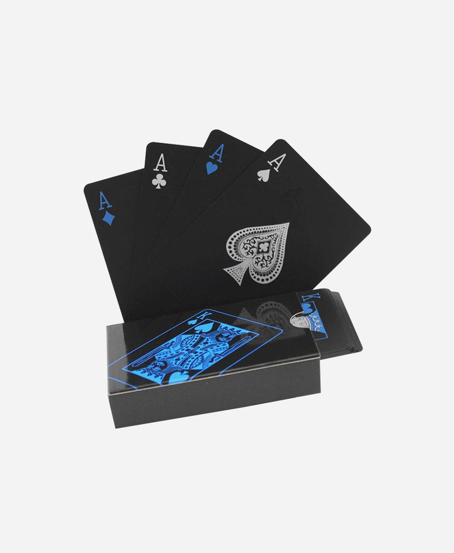 Deluxe Matte Black Playing Cards