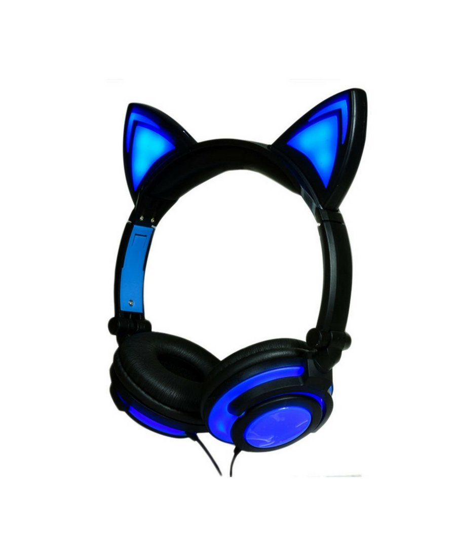 Cute Glowing Cat Ear Headset