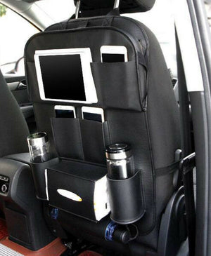 PU Leather Back Seat Organizer