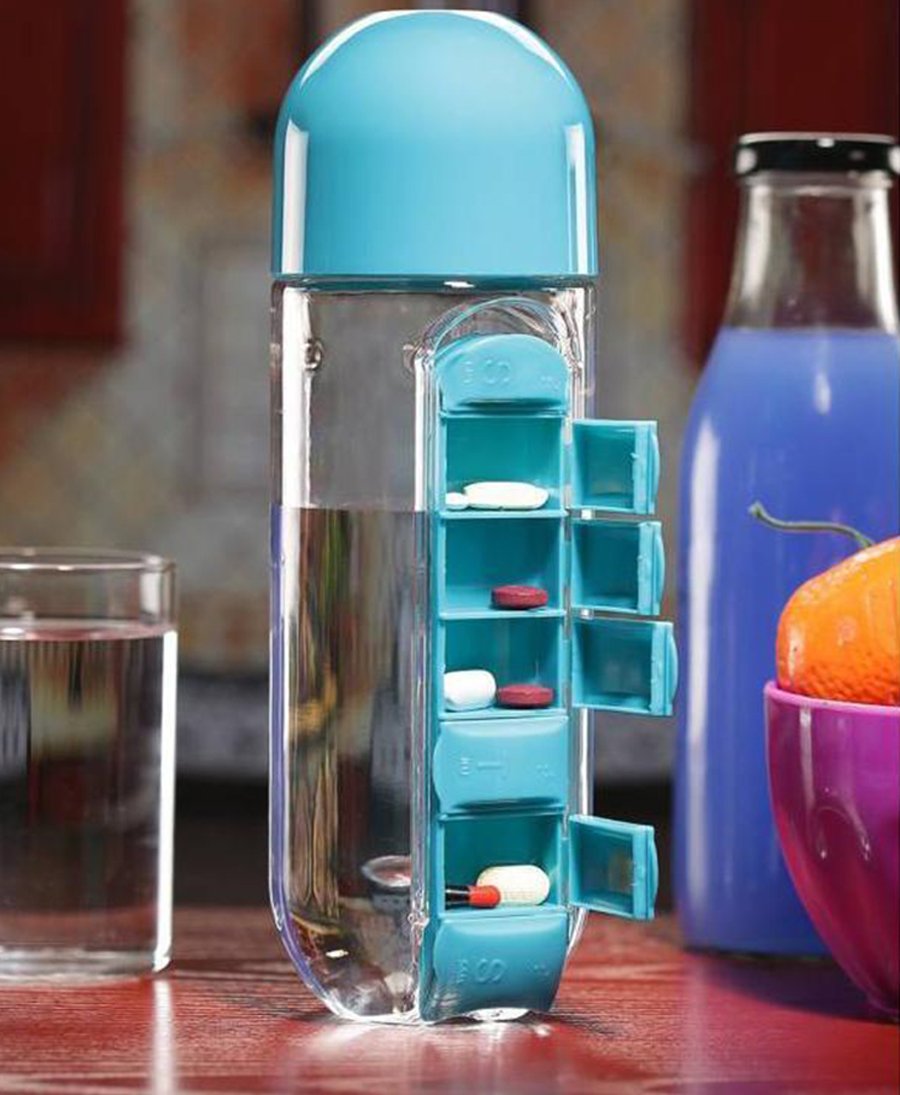 NuvoMed Pill and Vitamin Water Bottle Organizer
