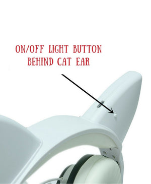 Cute Glowing Cat Ear Headset