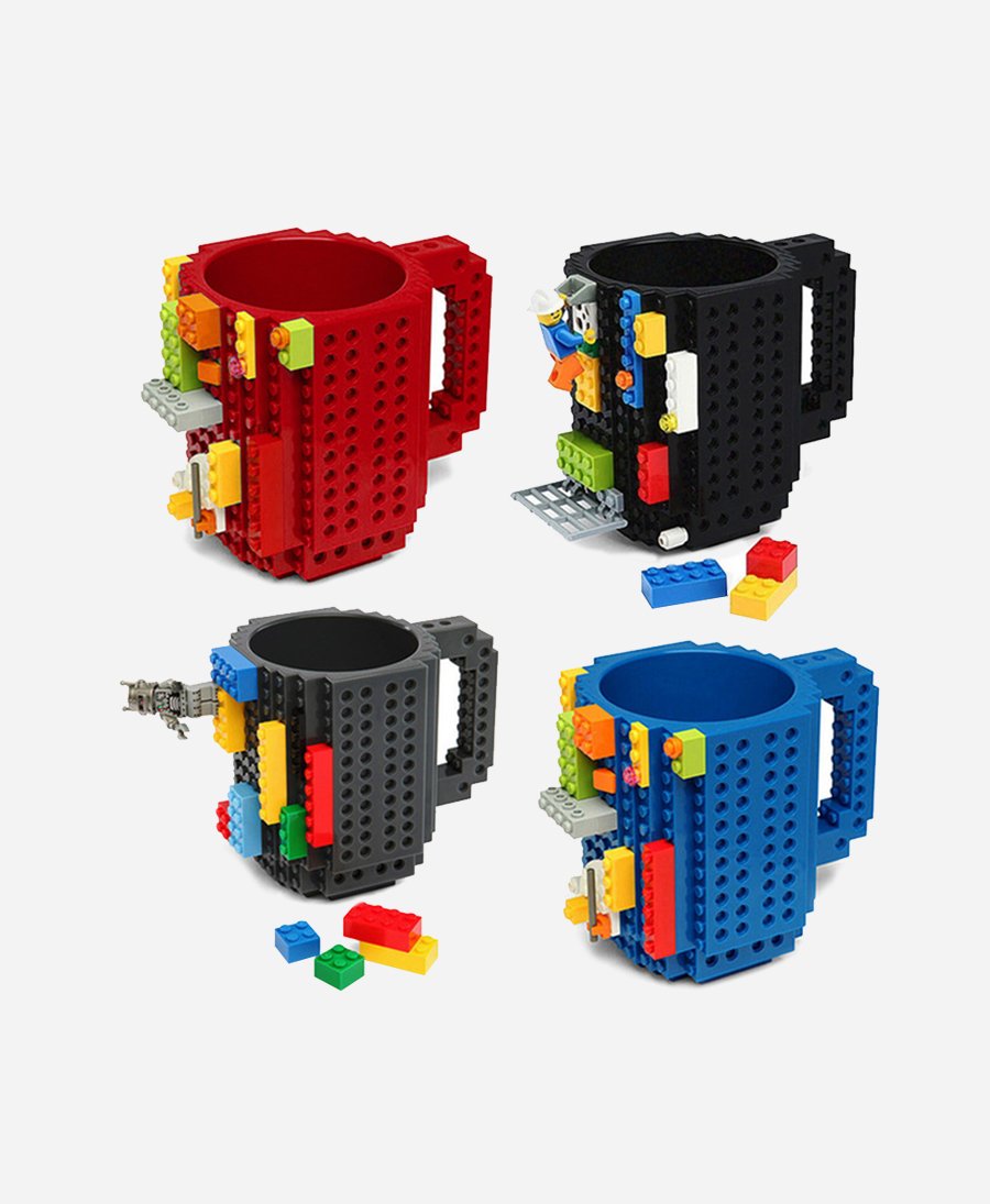 Creative Build-on Brick Mug