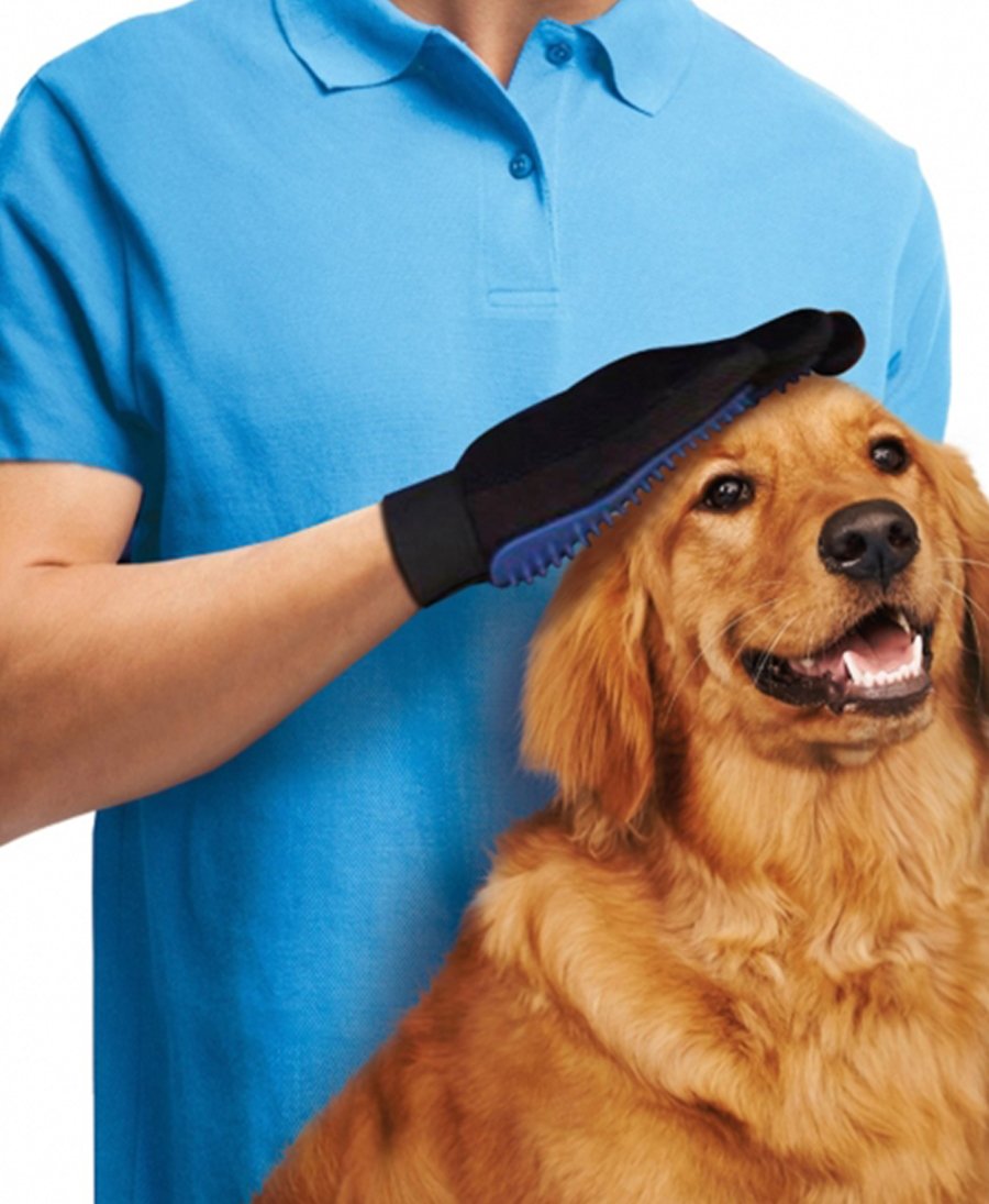 Pet Grooming Brush Glove