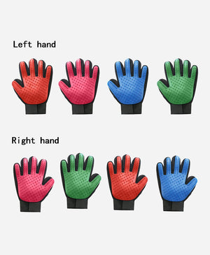 Pet Grooming Brush Glove