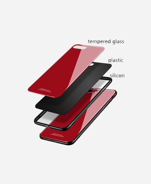 Tempered Glass iPhone Case