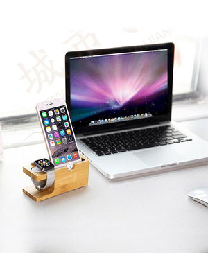 Bamboo Charging Dock