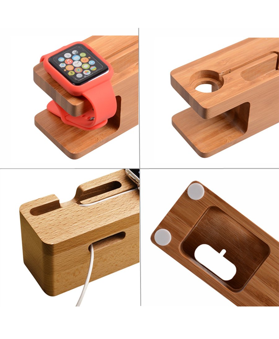 Bamboo Charging Dock