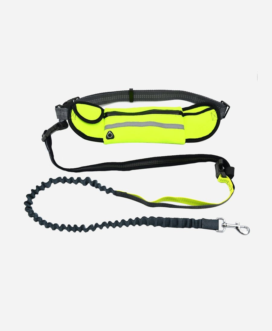 Hands-free Dog Leash + Pouch