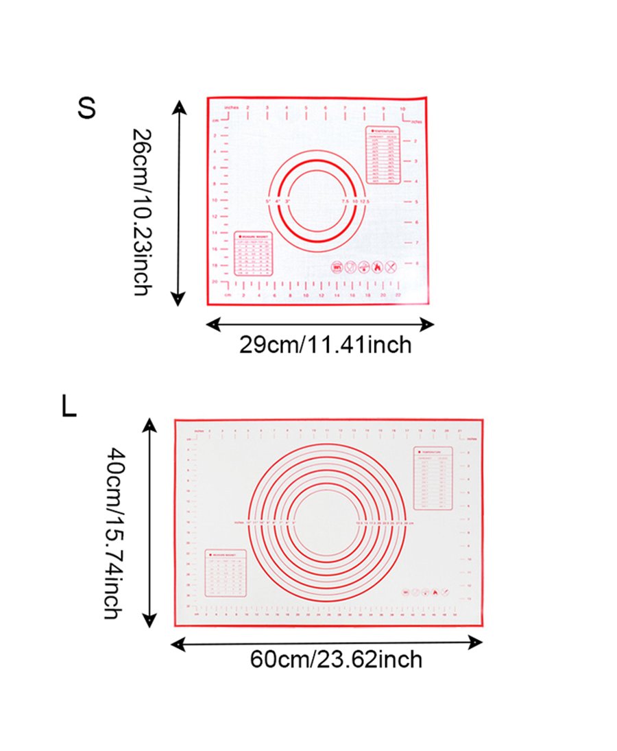Silicone Dough Rolling Mat